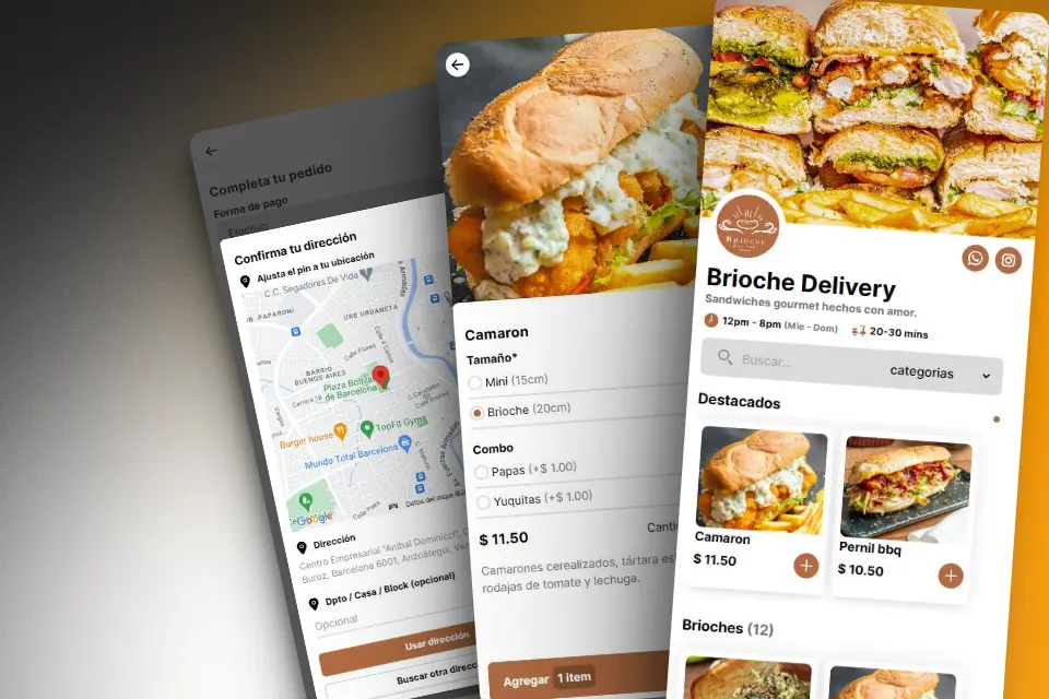 Brioche Delivery // Menu Digital